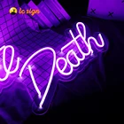 Strip Rgb Led Sign Custom Acrylic Led Neon Flex Strip 12V Logo Sign Lights Lighted Sign For Sale