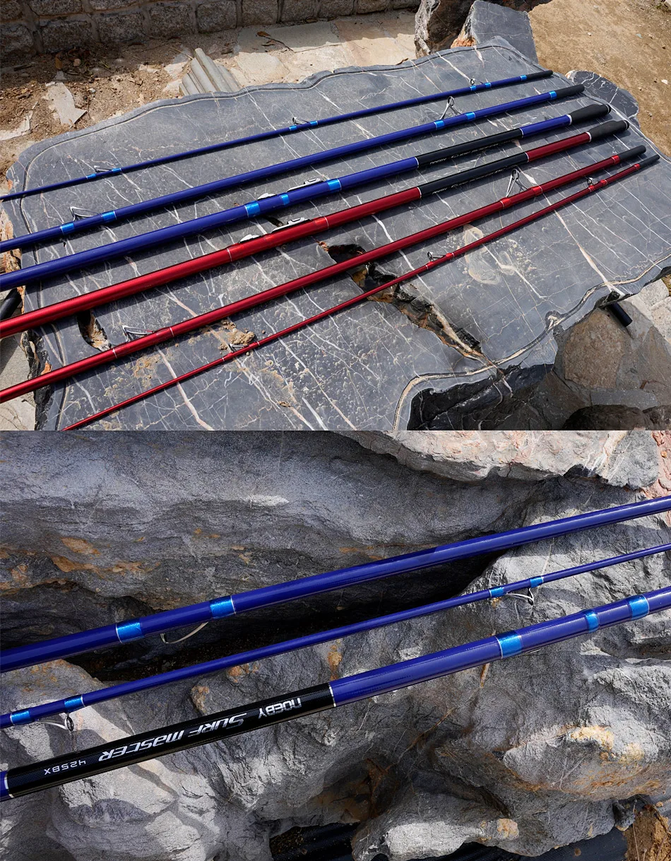 Noeby Surf Master 14 0 Fuji 3 Pcs Long Cast Fishing Rod 420 Buy