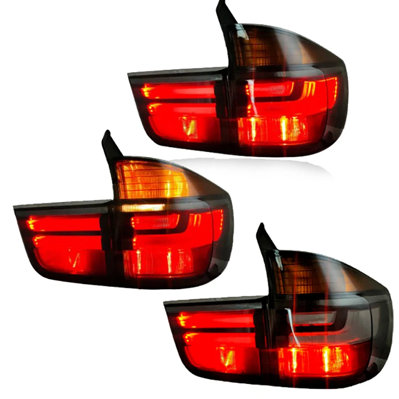 product led taillight taillamp for bmw x5 e70 tail light tail lamp 2006 2013 back lamp car lights rear lamps plug and play-7
