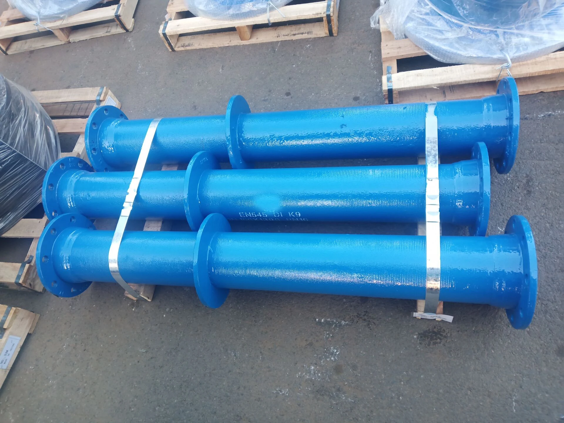 Ductile Iron Puddle Flange Pipe Double Flanged Pipe With Puddle Buy