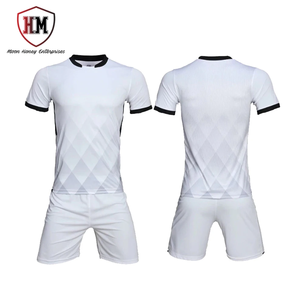 black soccer uniforms