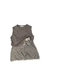Kids Summer Baby Boys And Girls Striped Round Neck Vest Girls' Sets 2 Piece Set Kids Clothing