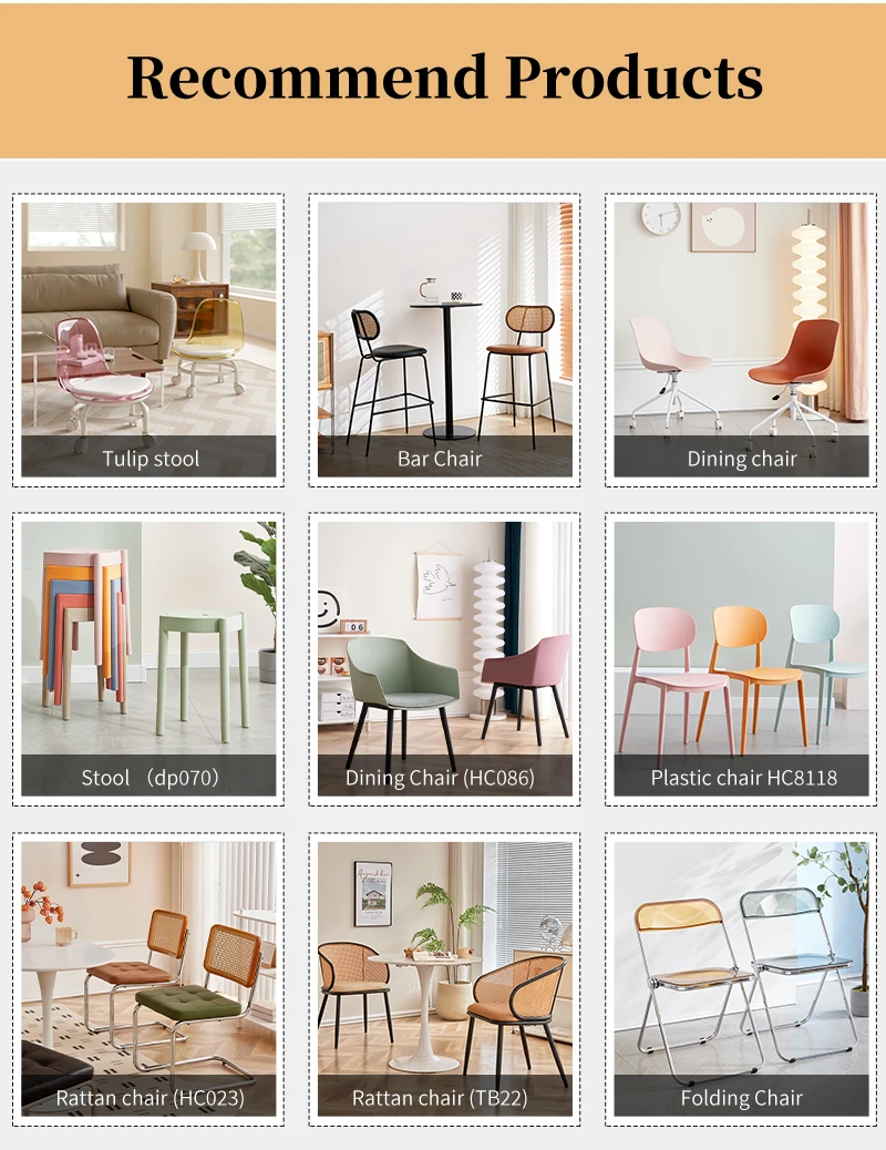 Ry520 Living Room Furniture Transparent Kids' Chairs Mini Bar Chairs