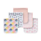 Burp Cloth Cloths Newborn 5 Pack Organic Cotton Baby Muslin Burp Cloth Baby Burp Cloths