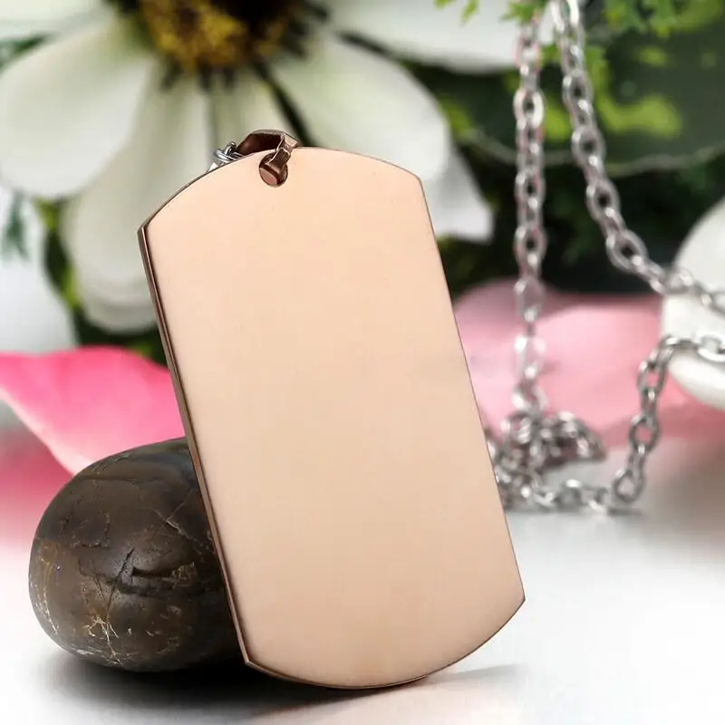 dog tag pendant