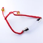 Glass Vial Pendant Necklace Wholesale Price Bend Glass Tube Custom Size Bracelet Jewelry Glass Vial Pendant Necklace