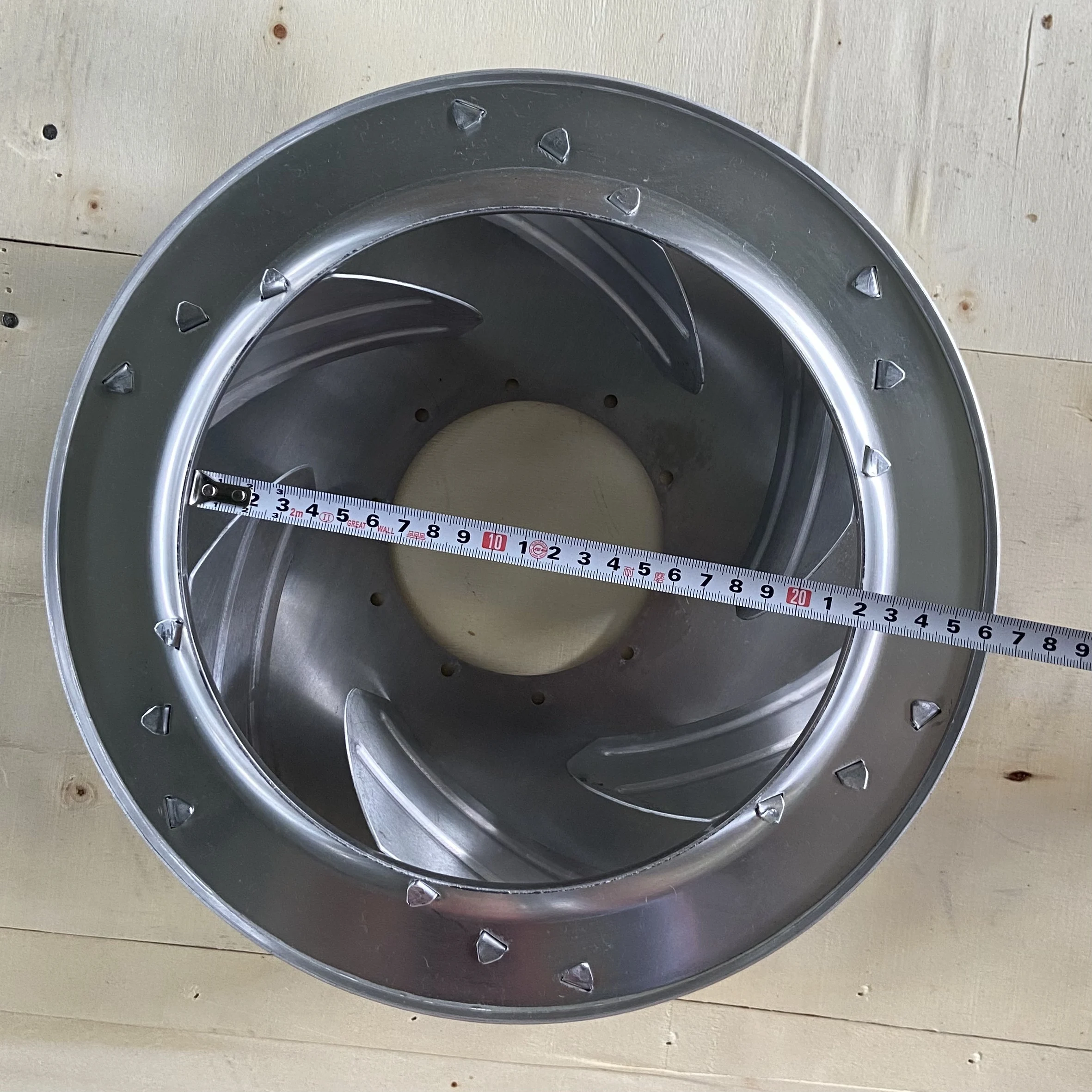 Aluminum Centrifugal Impeller, Roof - detail 2