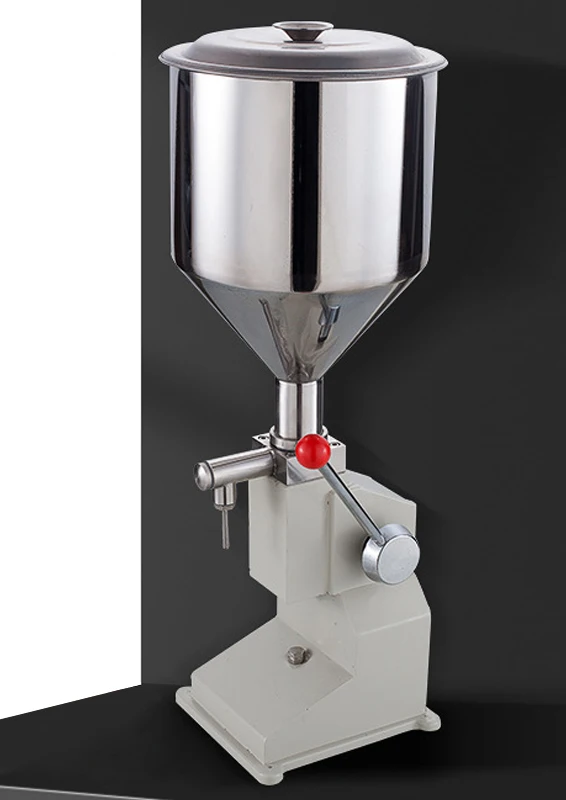 A Ml Manual Stainless Oil Viscous Bottle Filling Machine For