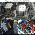 Light Cooler With Wholesale Aluminum Oem Colorful Light Cpu Cooler With Fan