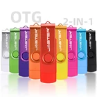 16gb Usb Drive Otg JASTER OTG 2 In 1 Penrive 4GB 8GB 16GB 32GB 64GB 128GB Custom USB Flash Drive