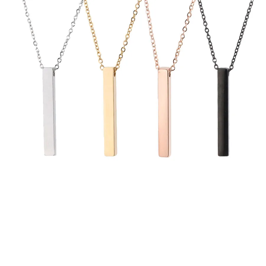Name Pendant Necklace Women Jewelry 