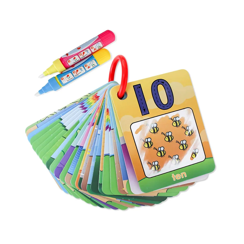 Reusable Coloring Book Water Painting Cards Learning Number Shape Color  Toddler Girl Toy Magic Baby Watering Drawing Book - Buy Wholesale Factory  Price Doodler Drawing Coloring Magic Water Book With Pen Reusable