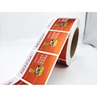 Logo Health Custom Logo Printing Sticker Lucky Lable Jumpsuit Self Adhesive Private Labels Health Products Stickers