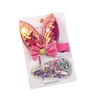 Accessories Sparkly Sequins Kids Blue No Slip Hair Clip Set Kids Hair Accessories Manufacturer Barrette