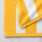 Cotton Bath Towel High Quality Absorbent 100% Pure Velour Cotton Soft Beach Bath Towel Custom Logo Yellow