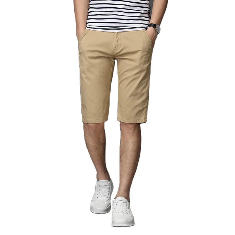 mens khaki work shorts