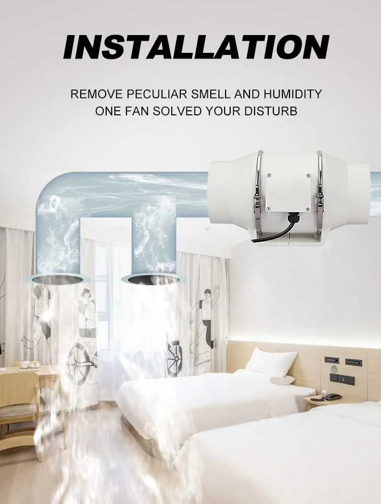 Ventilation Fan, Inline, 220 V, 23-105W - detail 28