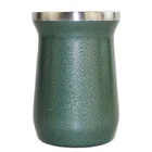 Mate Klooper Argentine Yerba Mate 18/8 Stainless Steel Double Wall Mate Cup With Mate Bombilla