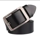 Leather Belt Amazon High Quality Men's Classic Cow Genuine Luxury Leather Jean Belt For Businessman