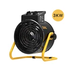 Electric Heater Heaters SIAL D3 Electric Fan Heater 3KW/5KW/9KW Electric Air Blower Electric Heating Element Fan Heaters