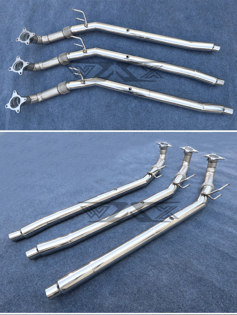 Stainless Steel Exhaust Downpipe for AUDI TT TTRS 1999-2022 Racing Exhaust Downpipe