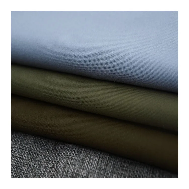 Cotton Twill Washed Fabric Dyed Washed 