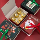 Gift 2021 Hot Sell Christmas Candy Biscuits Box Christmas Gift Candy Box For Promotional Items
