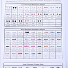 Can Free Shipping Resin Rhinestone Snowflake/Sunflower Color Card Can Be Customized