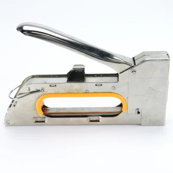 Light Duty Stapler All Steel Tacker for General Repairs, Crafts, Upholstery, Decorating