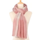 Hijab Long Mixed Match Color 100*200cm Women's Hijab Scarf Headscarf Scarf For Women