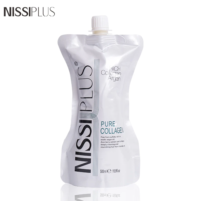 Popular brand nissiplus keratin organic olive essenc Collagen anti-hair Loss Nourishing Hair Mask