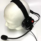 Nokia 2 Way Radio Heavy Duty Noise Reduction Headset For EADS AIRBUS NOKIA Cassidian THR9 THR9I