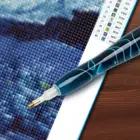 5D DIY Mystery Diamond Painting Kit With Colorless Canvas And Drill Pen Premium Wax Mysterious Diamond Paintings Set