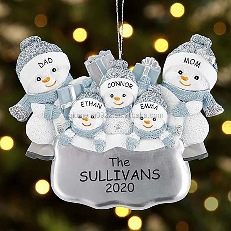 Pendant DIY Name Blessing Christmas Ornaments Personalized Christmas