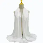 Silk Scarf Factory Manufacture Various Silk Scarves Head Scarf 2021arabic Long Scarf
