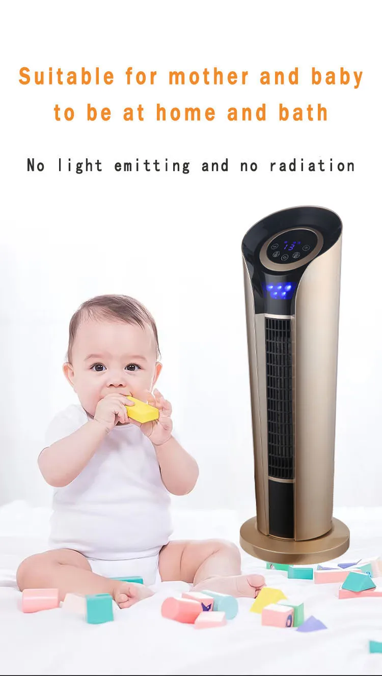 Heat-up Digital Portable Tower, PTC, Electric, Plastic - detail 20