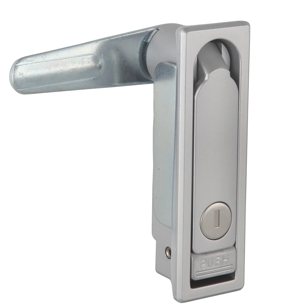 Electric Cabinet Panel Latch Lock Push Button Durable Cabinet Panel Lock Rod Control Lock details