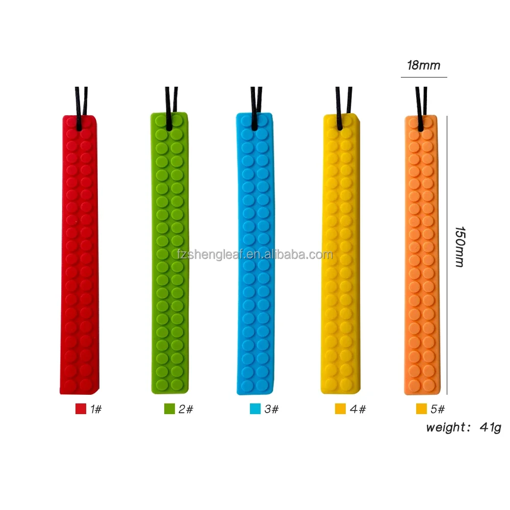 product baby teether silicone teether toy bpa free food grade sensory soft soothing infant chew toy necklace for teething relief baby-4
