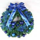 Holiday Outdoor Home Decoration Holiday Christmas Decoration Supplies Wholesale Flowers Wreaths