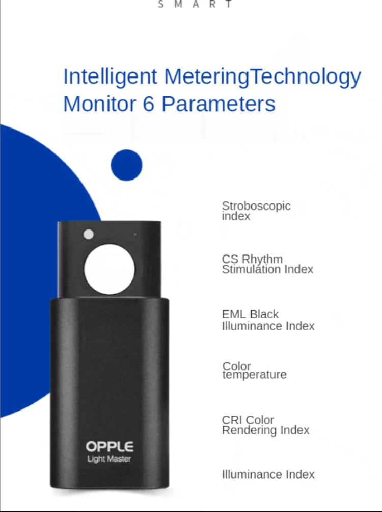 Opple Light Master Pro 4 Light Lux Cri Flicker Meter Led Flashlight