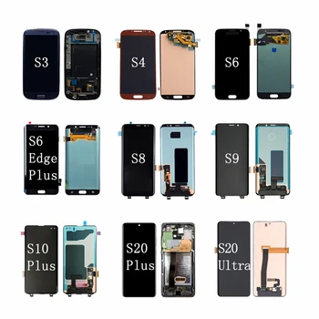 Wholesale Combo For Samsung Galaxy S3 S4 S5 S6 Edge Plus S7 Edge S8 S9 S10 S20 Plus S20 Ultra LCD Display Screen