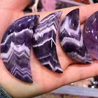Moon Amethyst Moon Wholesale Natural Gemstone Hand Carved Moon Dream Amethyst Crystal Moon