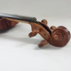 Brown China Factory Student Antique Style Yellow Brown Solid Wood Maple Violin 4/4 3/4 1/2 1/4 1/8 GV-003