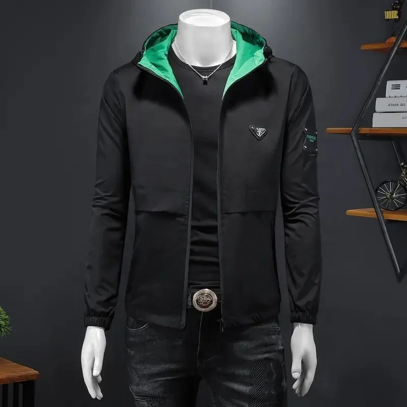 2024 new Design Men's jacket spring and autumn casual thin baseball uniform workwear jacket flying men's clothing Street Style