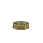 Metal Cap Bottle Caps Metal Custom Logo Metal Tin Cap Tinplate Screw Bottle Caps For Glass Jar