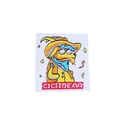 Handbag Label Factory Custom Name Brand Logo Centerfold Handbag Woven Label Tags