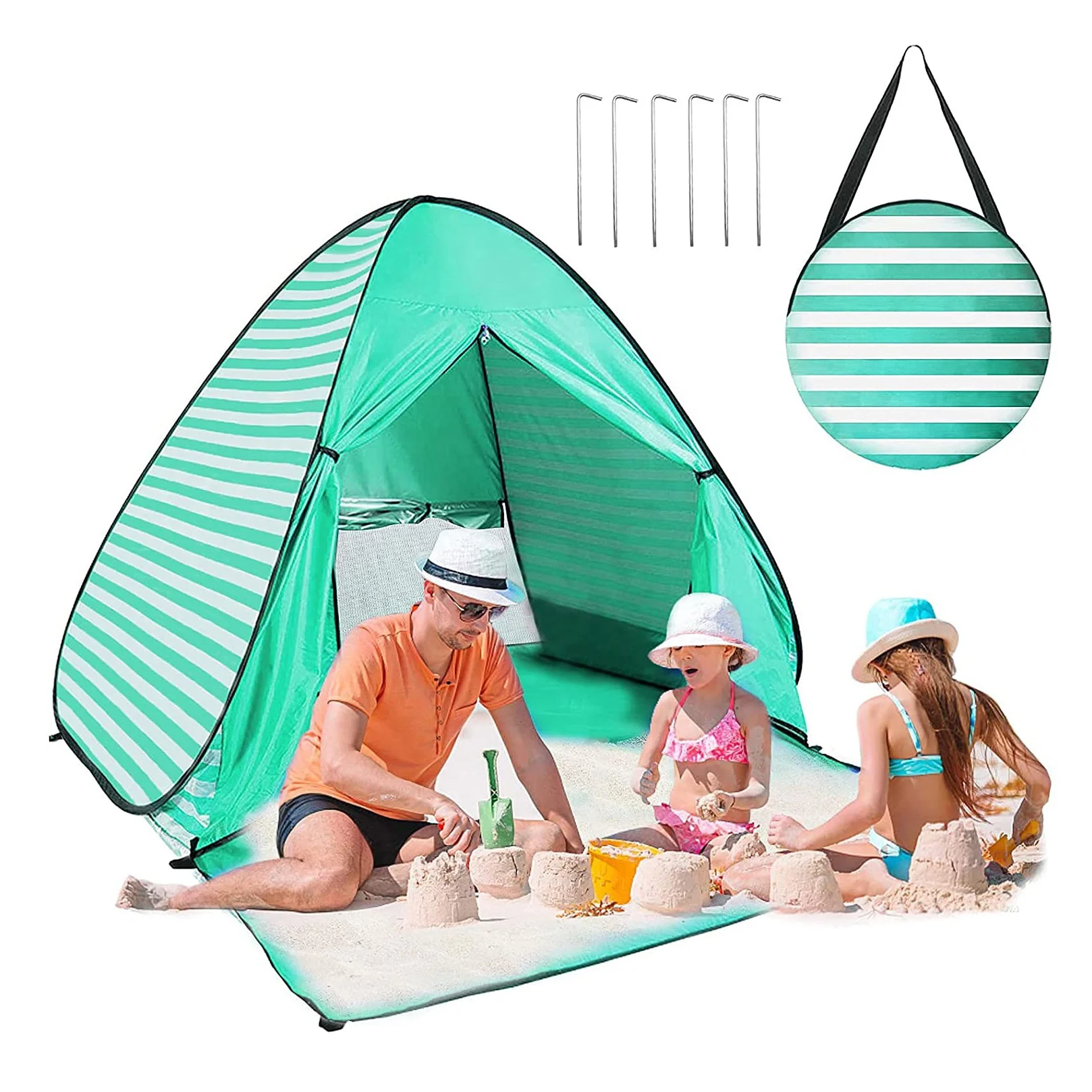 Ultra Portable Fold-down Canopy Cabana 