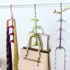 Hanger Hook Rotating Bag To Hold Hanger Wardrobe Hanging Tie Scarf Rack Wardrobe Hook Home Bedroom Hanger