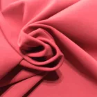 China Manufacture 88%Polyester12%Spandex Plain Dyed Brushed 4 Way Stretch Knitted Sportswear Fabric For Garment