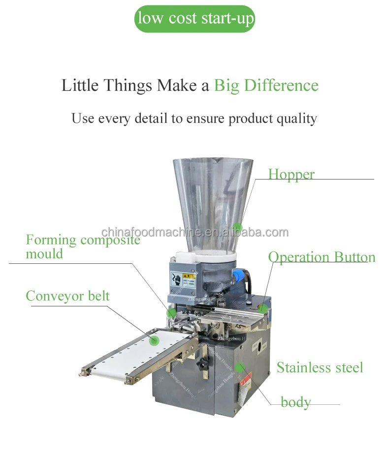 Semi Automatic Dumpling Filling Handmade Empanada Making Machine Samosa Maker Machine for Small Businesses details